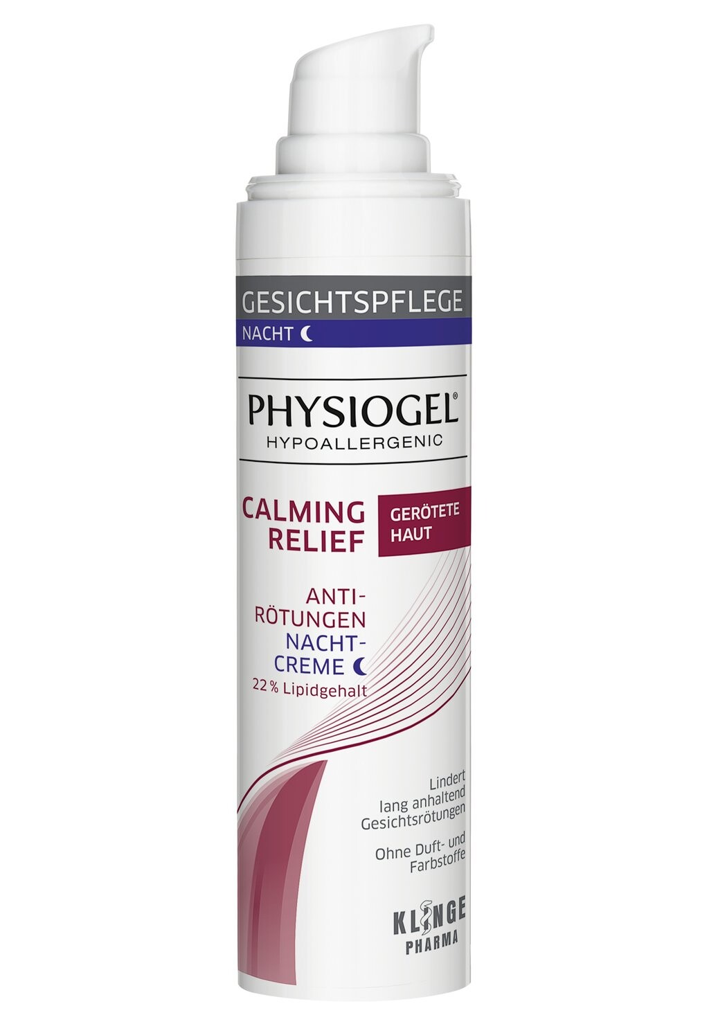 

Ночной уход PHYSIOGEL NACHTCREME CALMING RELIEF ANTI-RÖTUNGEN NACHTCREME, цвет weiß