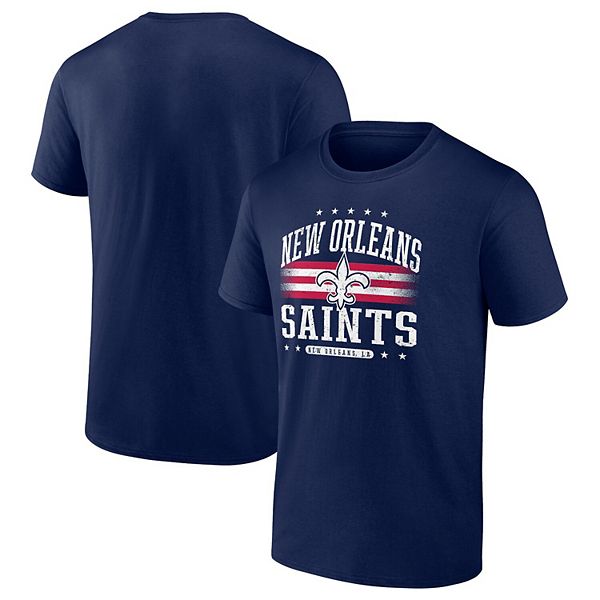 

Мужская футболка New Orleans Saints Americana в темно-синем цвете Fanatics