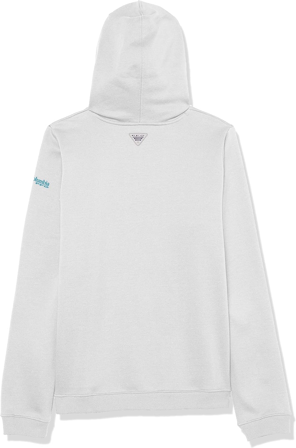 Толстовка Columbia Boys PFG University, Cool Grey/Deep Marine - Trout — фото 2
