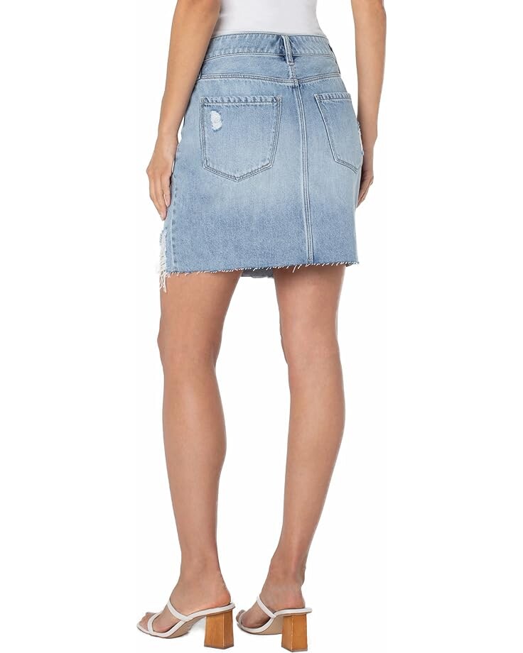 

Юбка Liverpool Los Angeles Fray Edge Skirt in Evanston, цвет Evanston