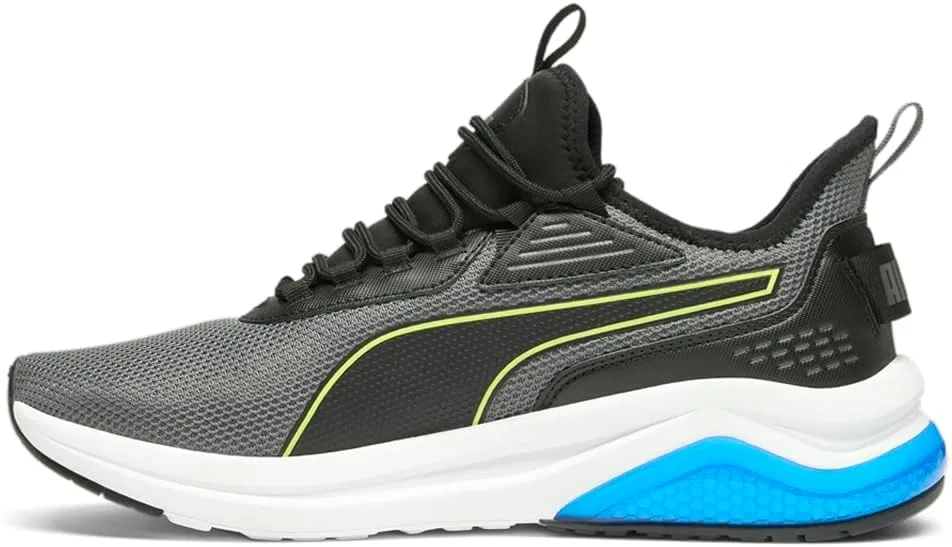 Мужские кроссовки PUMA Amplifier, Cool Dark Gray Electric Lime Black Team Royal Ah25 — фото 4