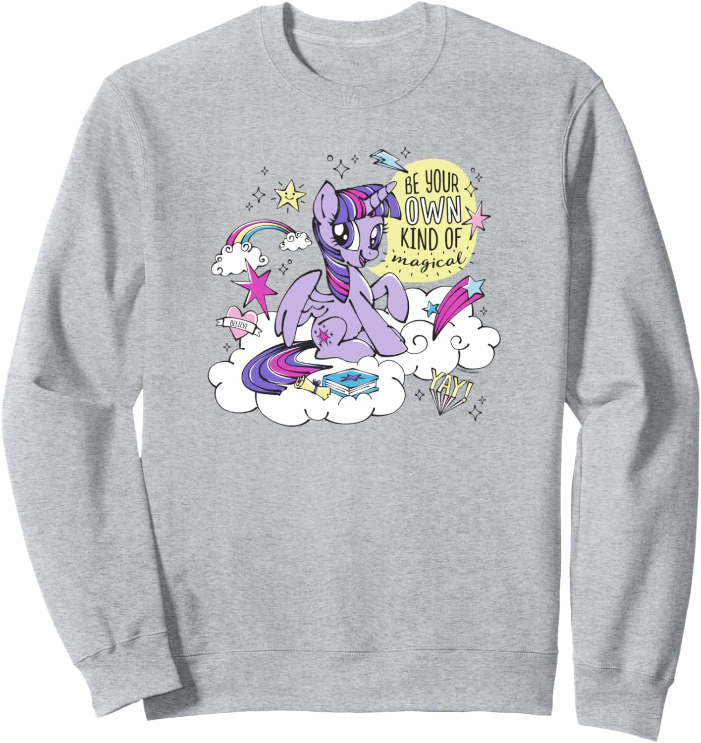 

Милая пони: Дружба - это волшебство. Волшебная толстовка с изображением Твайлайт Спаркл My Little Pony, серый