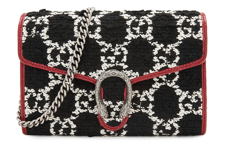 Женская сумка Gucci Dionysus из канваса с кожаными деталями — фото 2