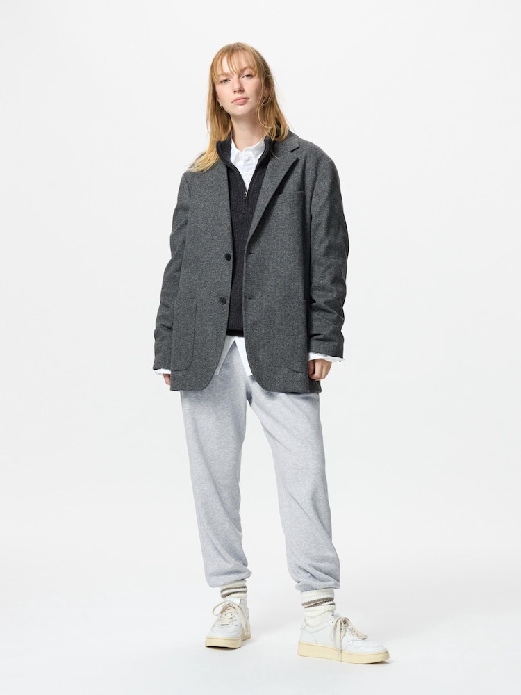 Спортивные штаны Uniqlo, серый — фото 2