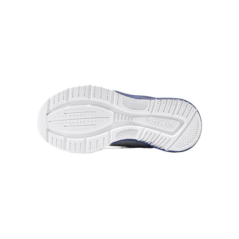Skechers Kids Низкие детские кроссовки Lifestyle серого цвета Marine Blue Kids — фото 4