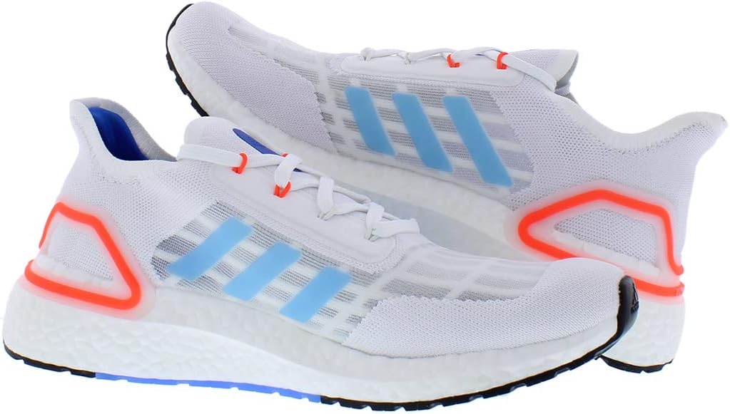 Кроссовки Adidas Унисекс-взрослые Ultraboost Summer.rdy, белый/синий — фото 3