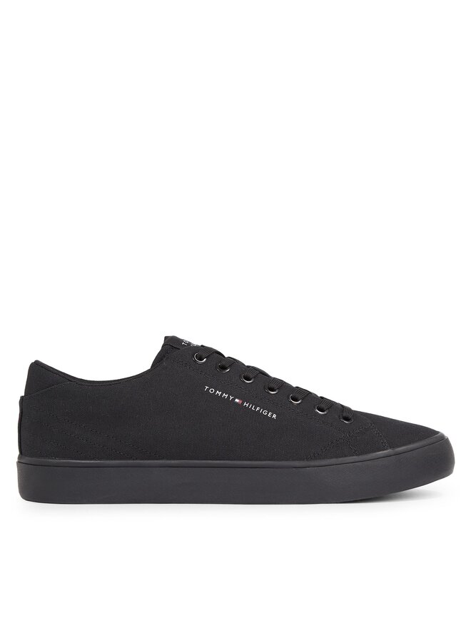 

Тканевые кроссовки Th Hi Vulc Low Canvas Tommy Hilfiger, черный