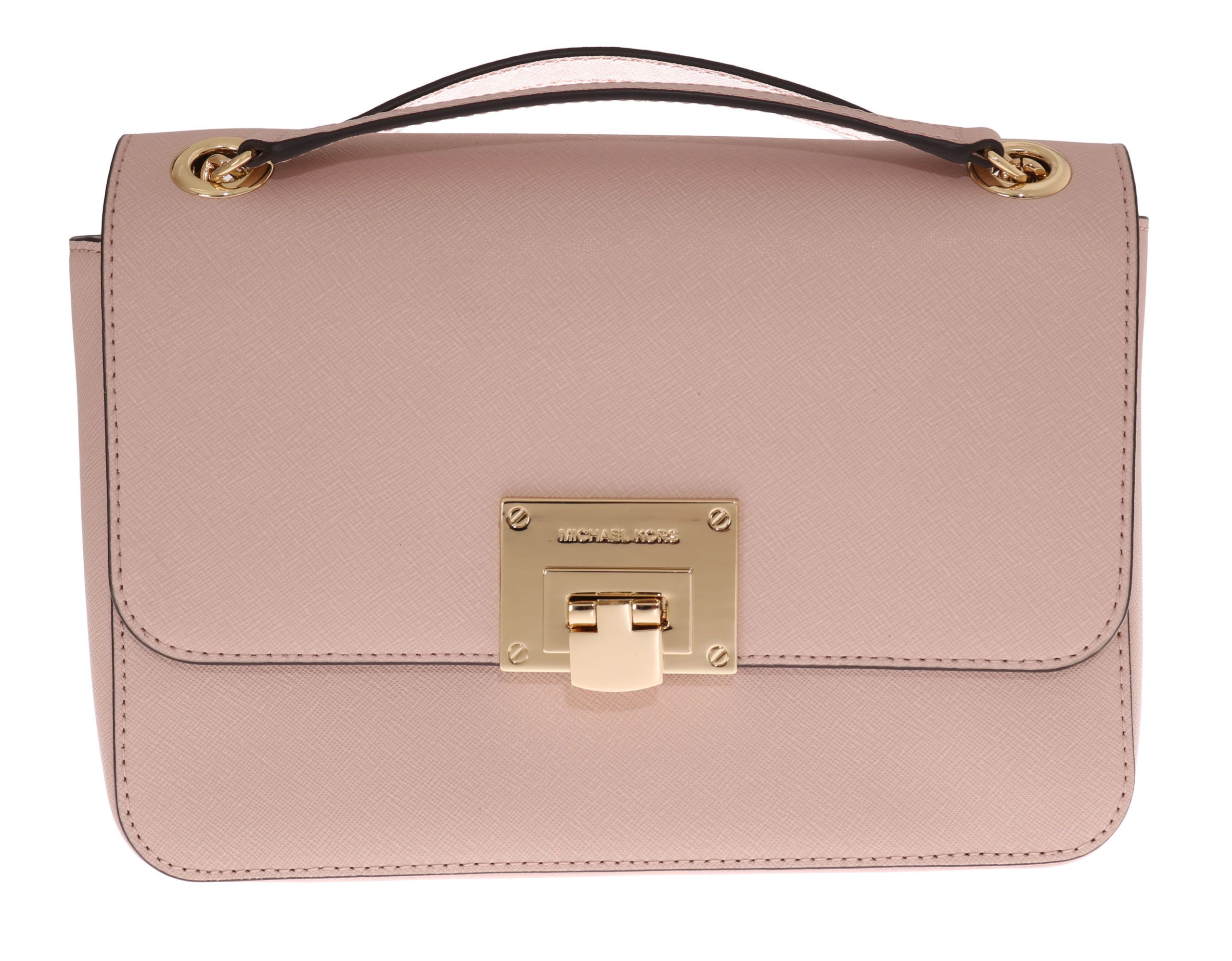 

Элегантная розовая сумка через плечо Tina Michael Kors