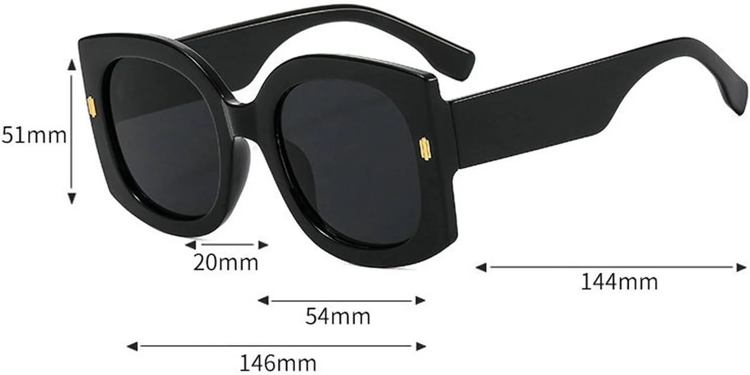 

Солнцезащитные очки COTIA квадратной формы для женщин и мужчин, большие, классические, в стиле ретро, ​​модные, для активного отдыха, модель W37, Black Grey