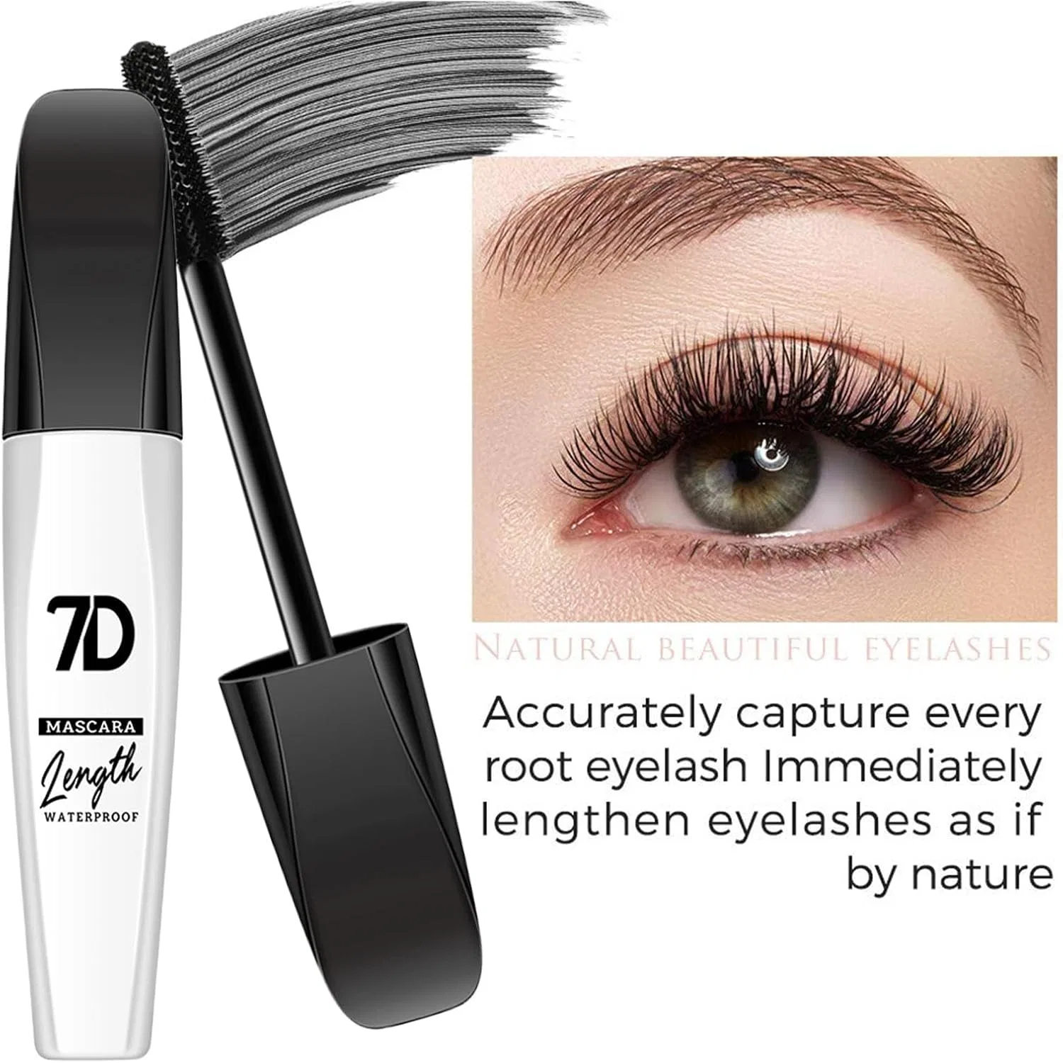 Тушь для ресниц водостойкая Prime Mascara 10 мл — фото 2
