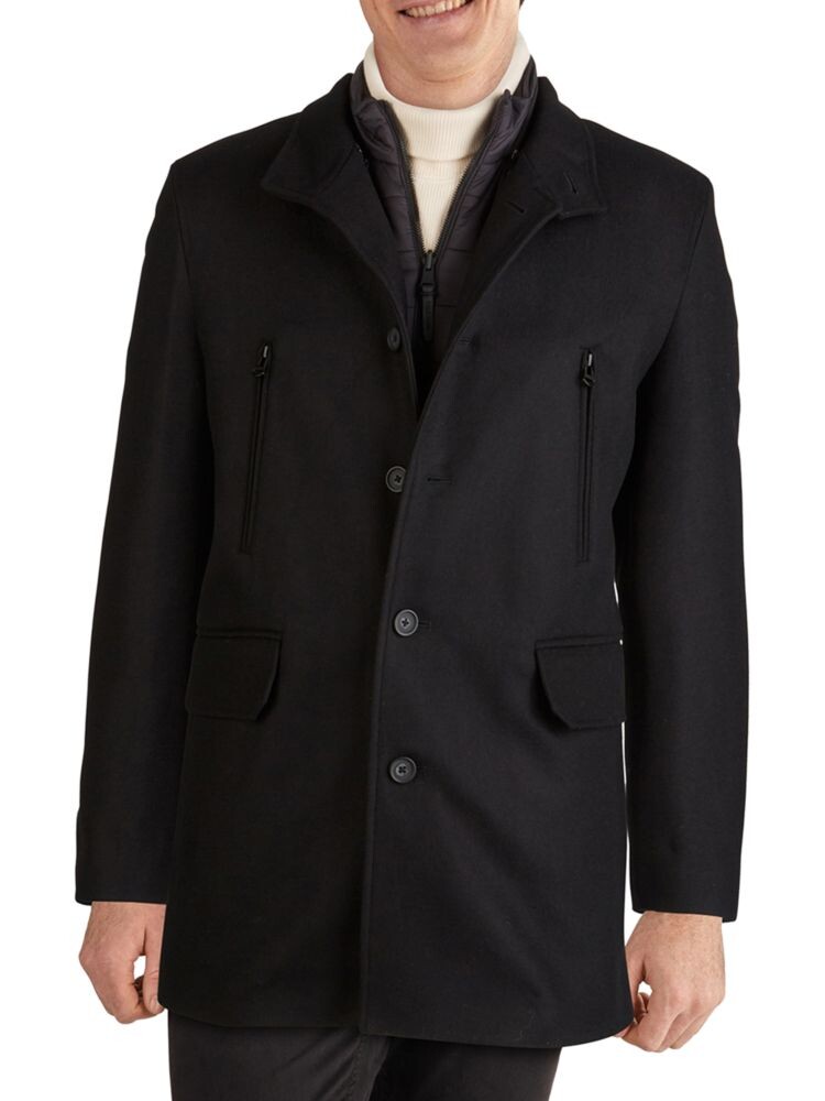 

Куртка Melton 3-в-1 Cole Haan, черный