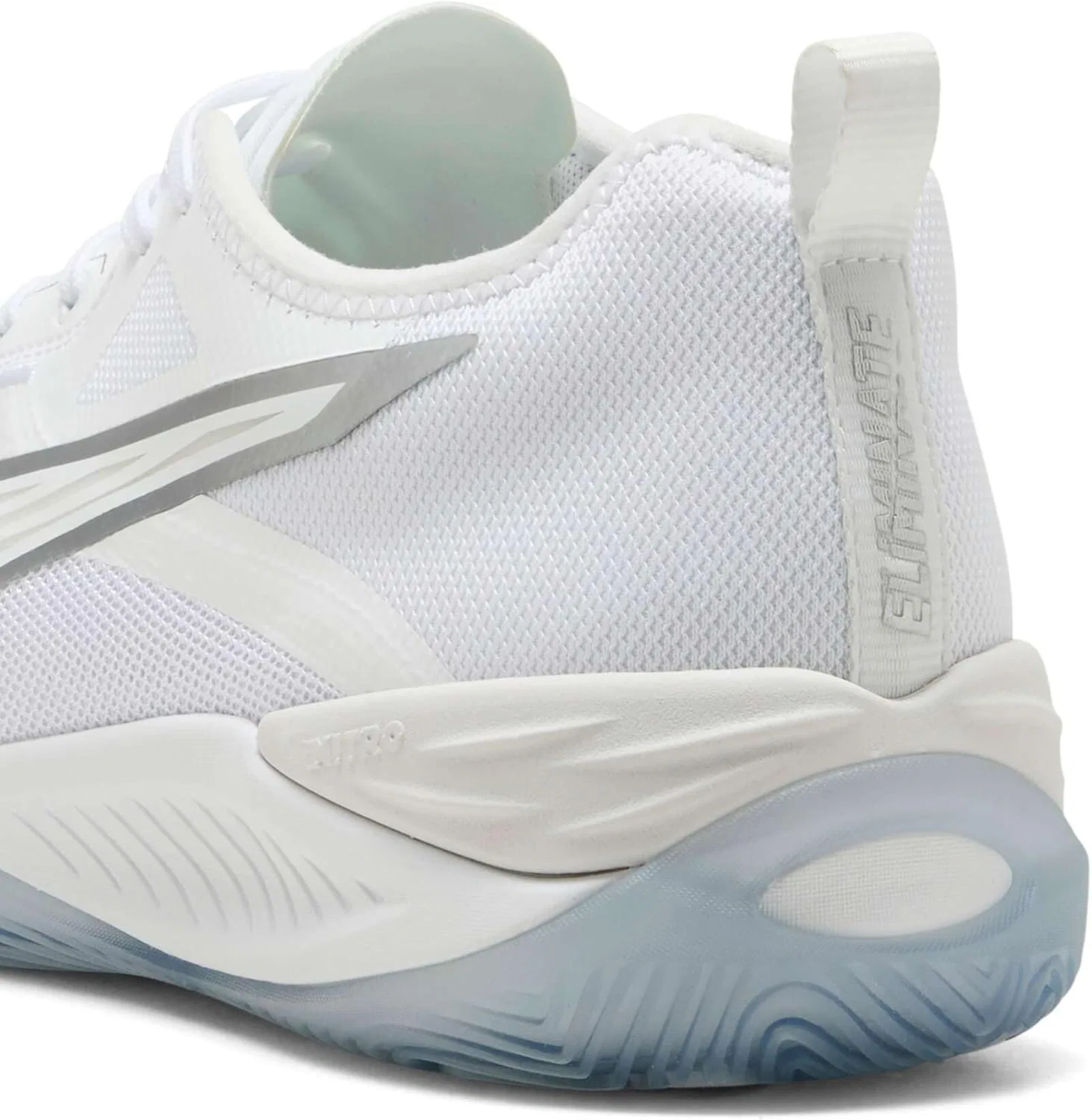 Кроссовки Puma Unisex Eliminate Nitro 4 для дома, Puma White Puma Silver — фото 2