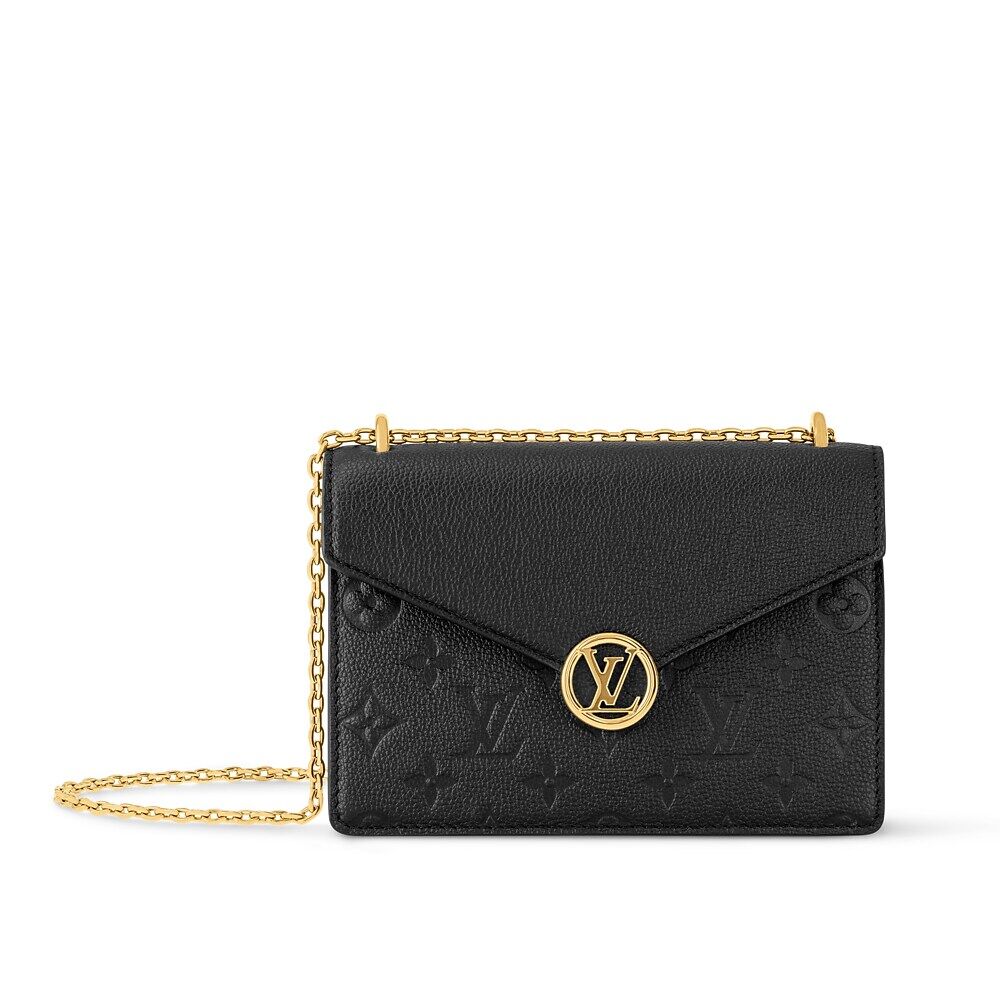 

Кошелек на цепочке Rosy Louis Vuitton, черный