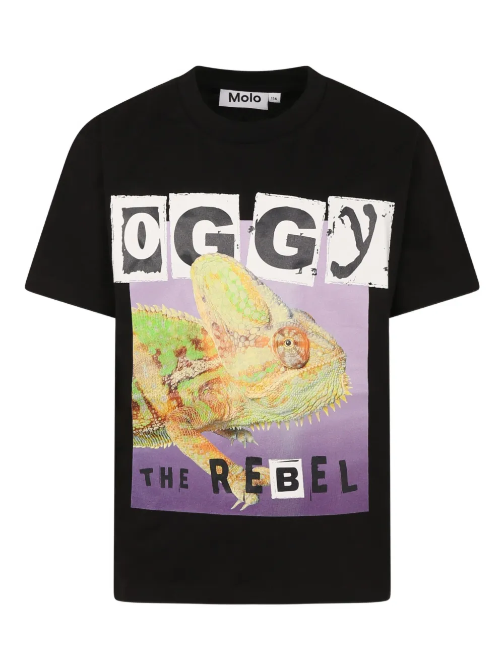 

Футболка с графичным принтом Molo, черный