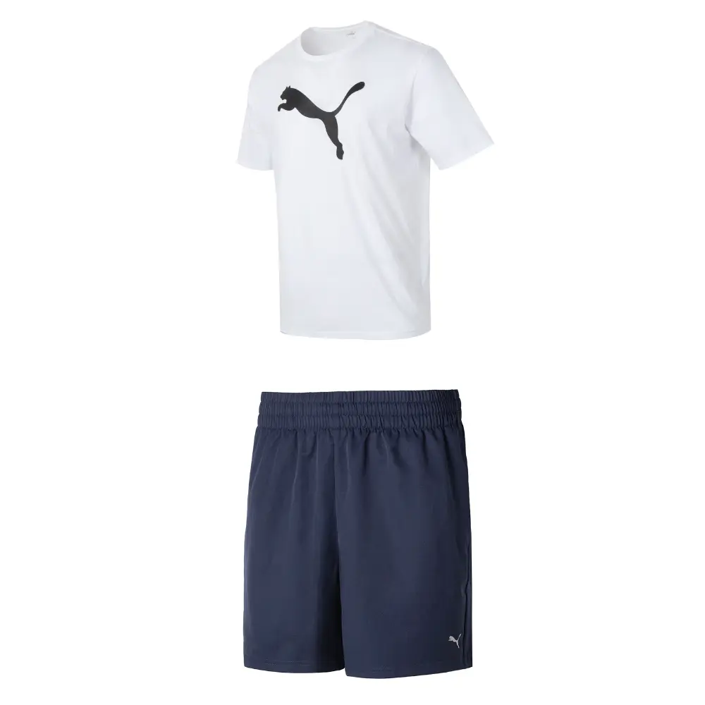 

Повседневная спортивная одежда для мужчин белого и синего цвета Puma, синий