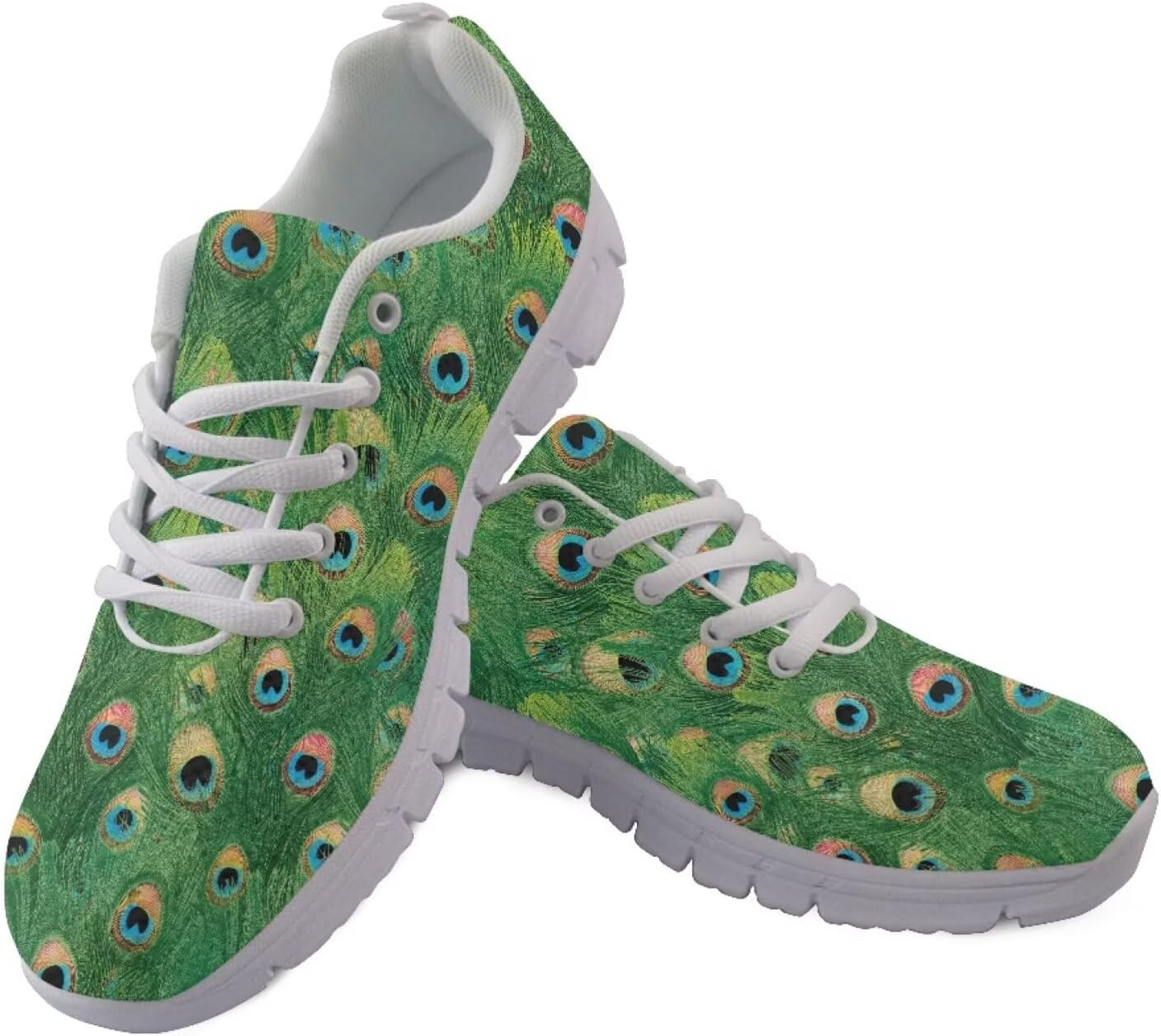 

Мужские удобные кроссовки PinUp Angel с графическим дизайном, дышащей сеткой, для повседневной ходьбы, зеленый