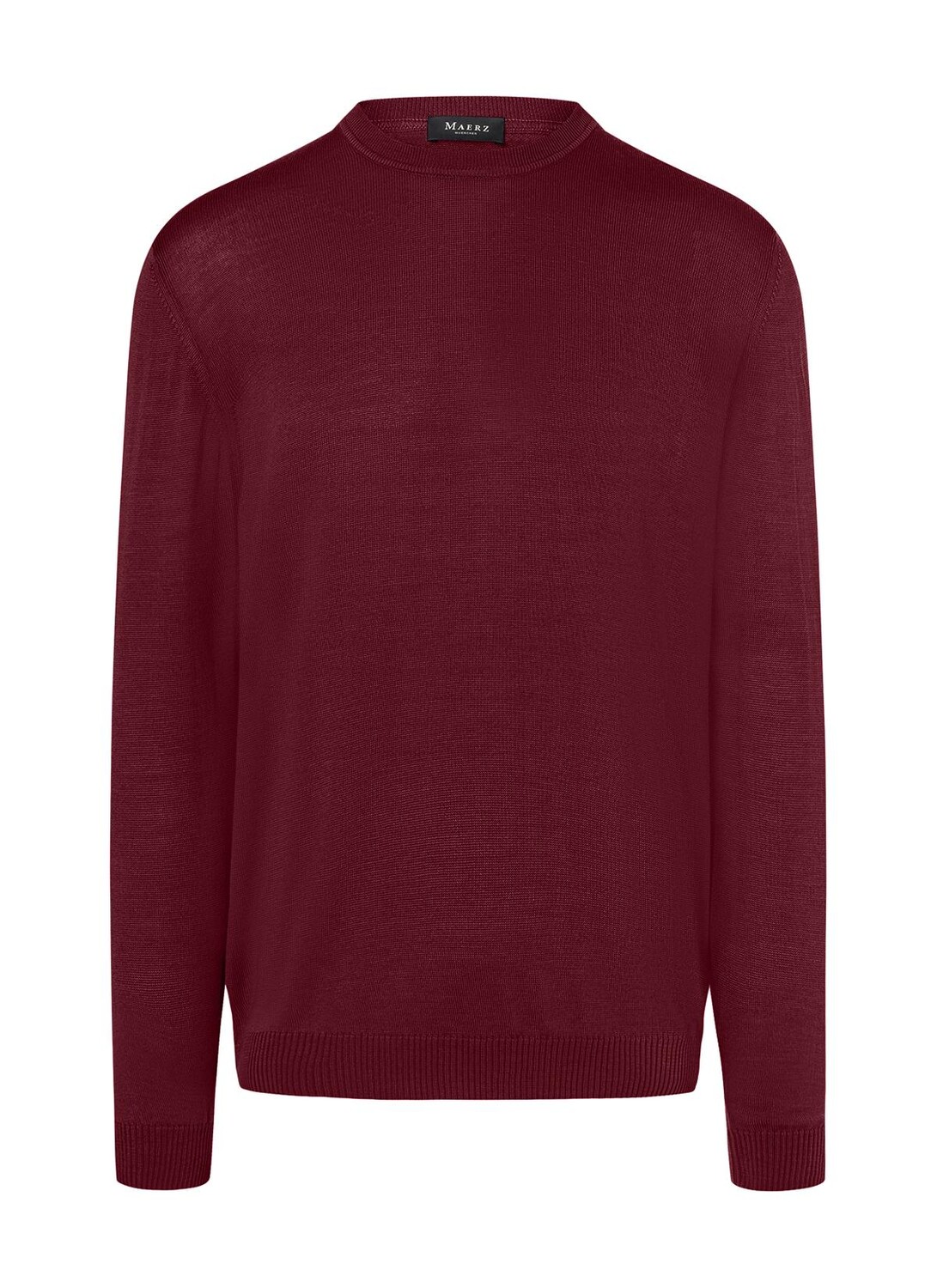 

Пуловер März Rundhals Superwash Classic Fit, бордо