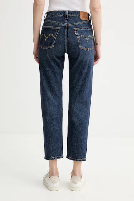 Джинсы 501 CROP Levi's, синий — фото 3