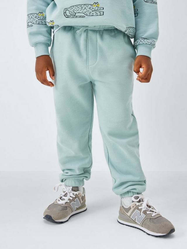 

Детские джерси зауженные джоггеры John Lewis, Light Blue