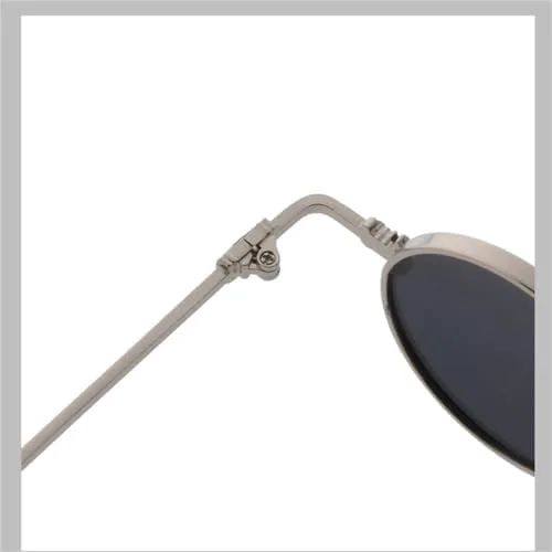 

Солнцезащитные очки 2027 года, маленькие круглые, для женщин и мужчин, с защитой от УФ-излучения UV400, в стиле металл-панк, винтажные очки в стиле стимпанк MTZJH, 11