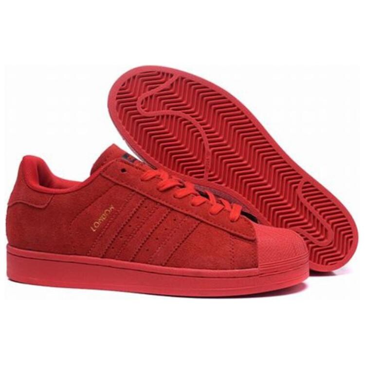 Кроссовки Adidas Originals Superstar Color Pack Red — фото 3