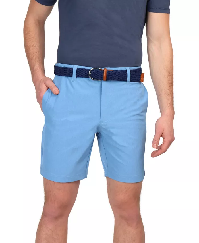 

Мужские тонированные меланжевые шорты Performance Shorts Tailorbyrd, синий