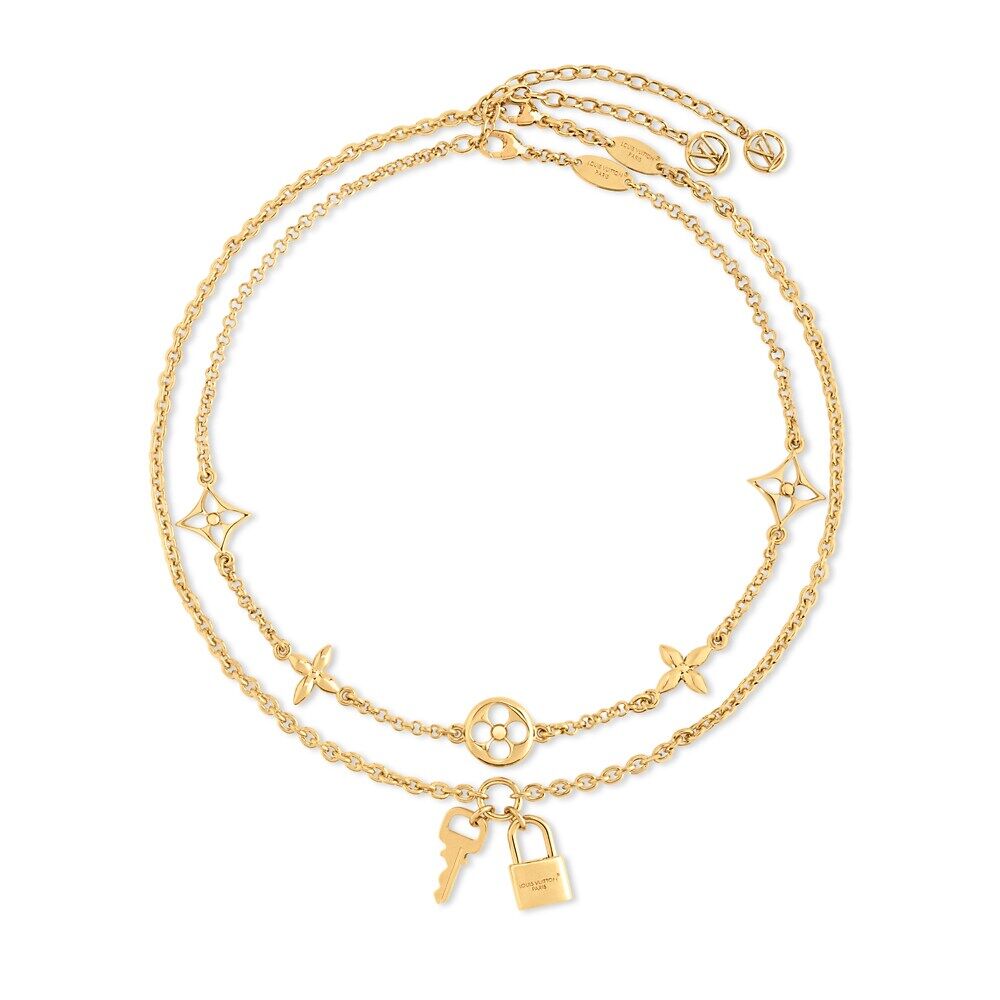 

Ожерелье с подвесками LV Iconic Charms Louis Vuitton, мультиколор