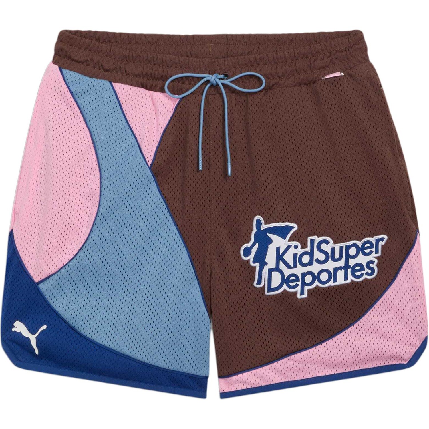 

KIDSUPER Повседневные шорты мужские коричневые Puma, коричневый