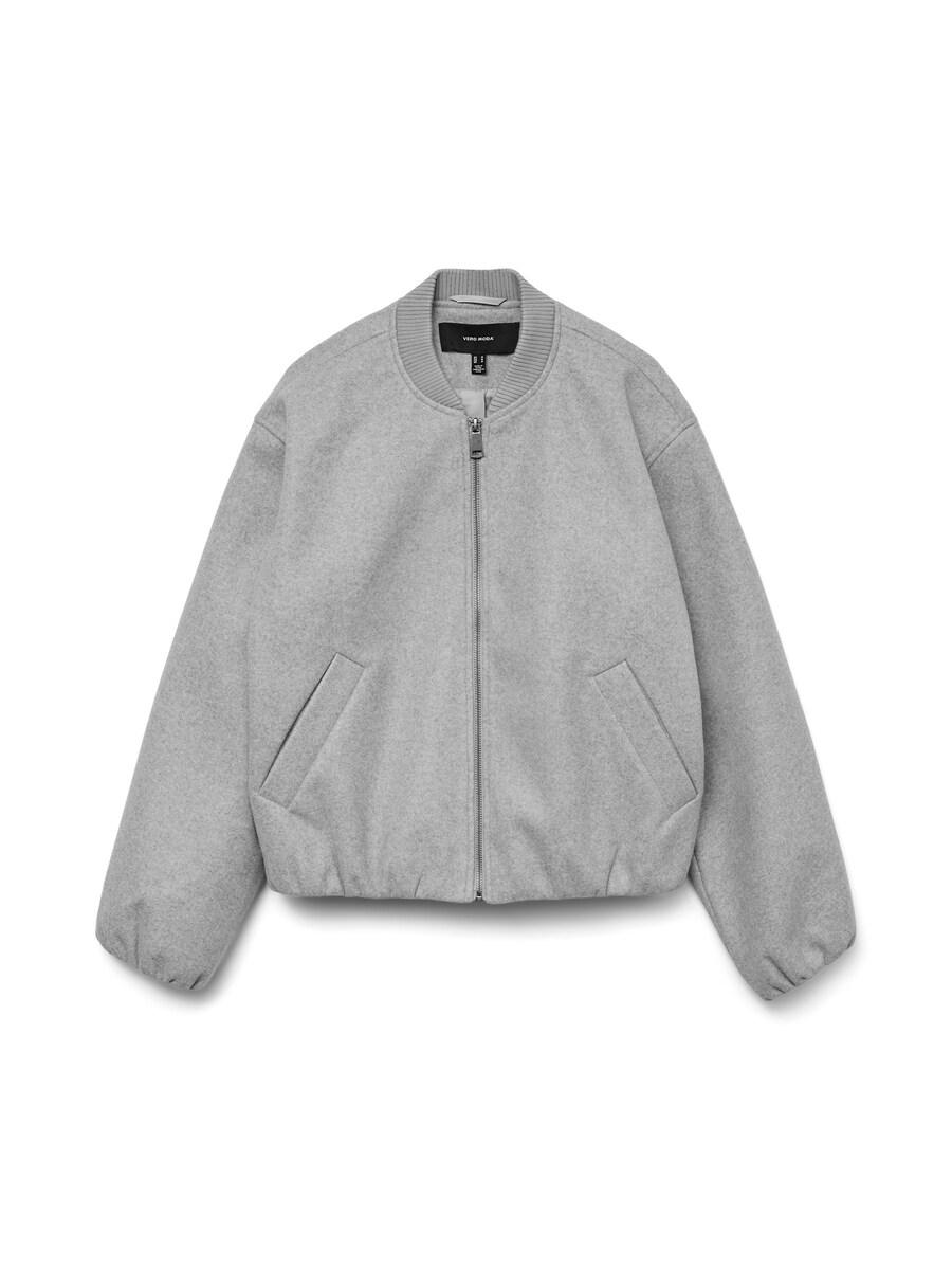 

Демисезонная куртка VERO MODA Popbella, mottled grey
