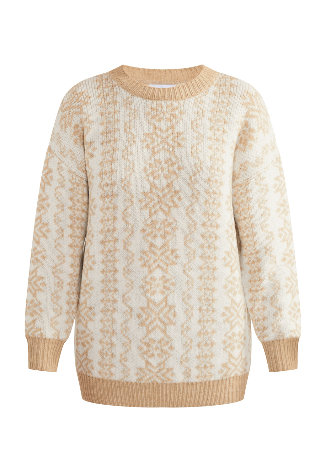 

Толстовка usha BLUE LABEL Strickpullover, бежевый