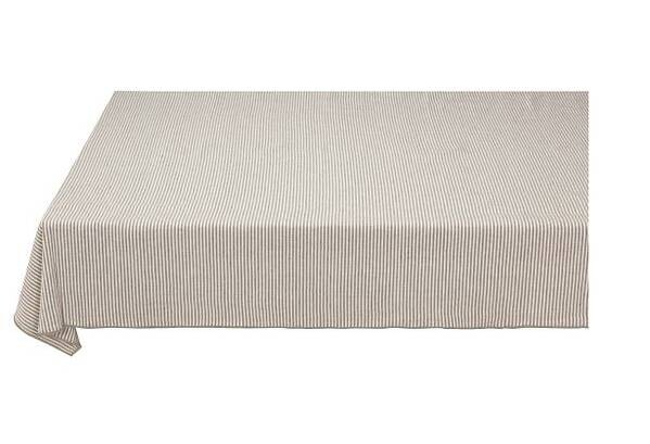 

Скатерть vtwonen Gestreift II, 150x3x250 см цвет cremeweiss/schwarz