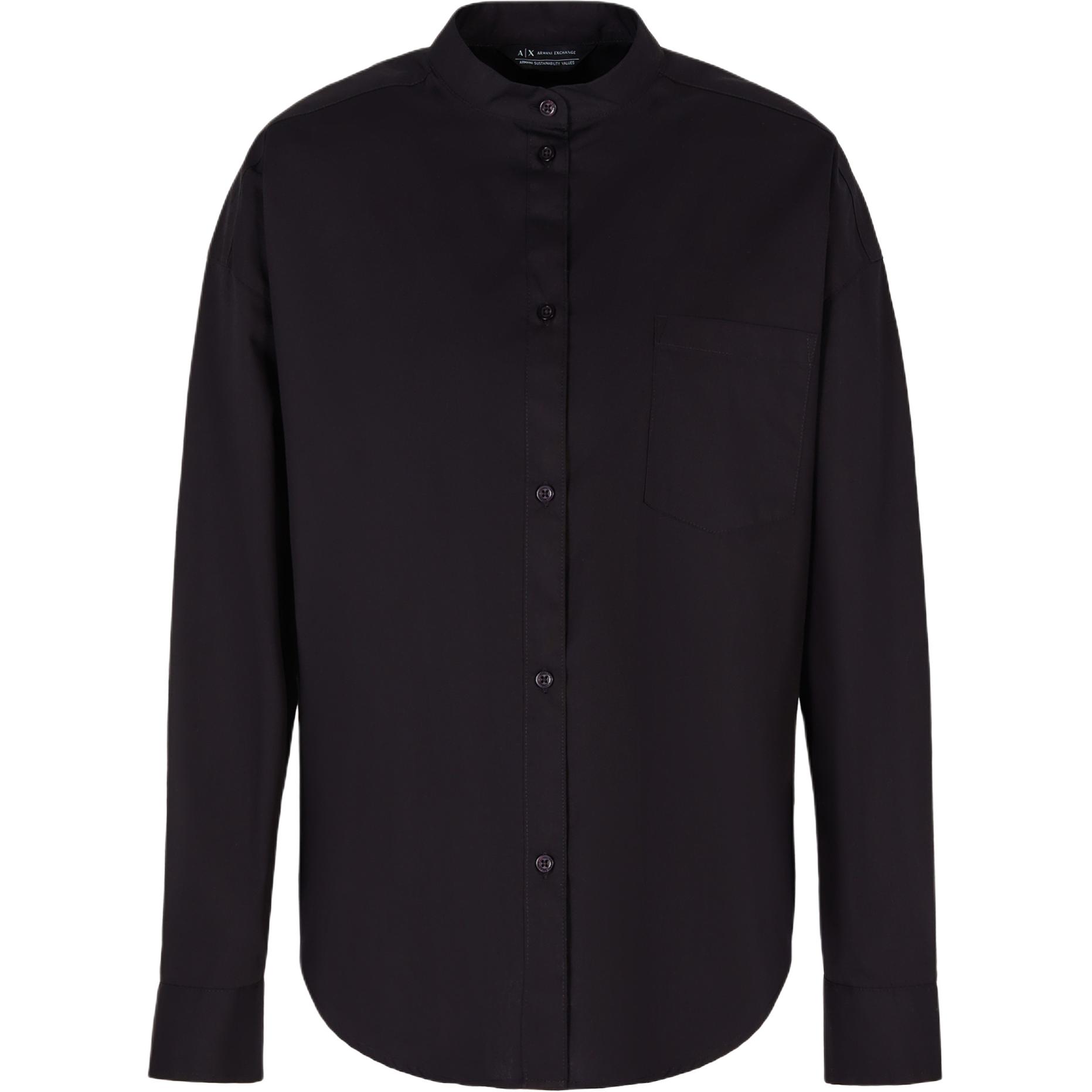 

ARMANI EXCHANGE AE FW24 рубашка женская black