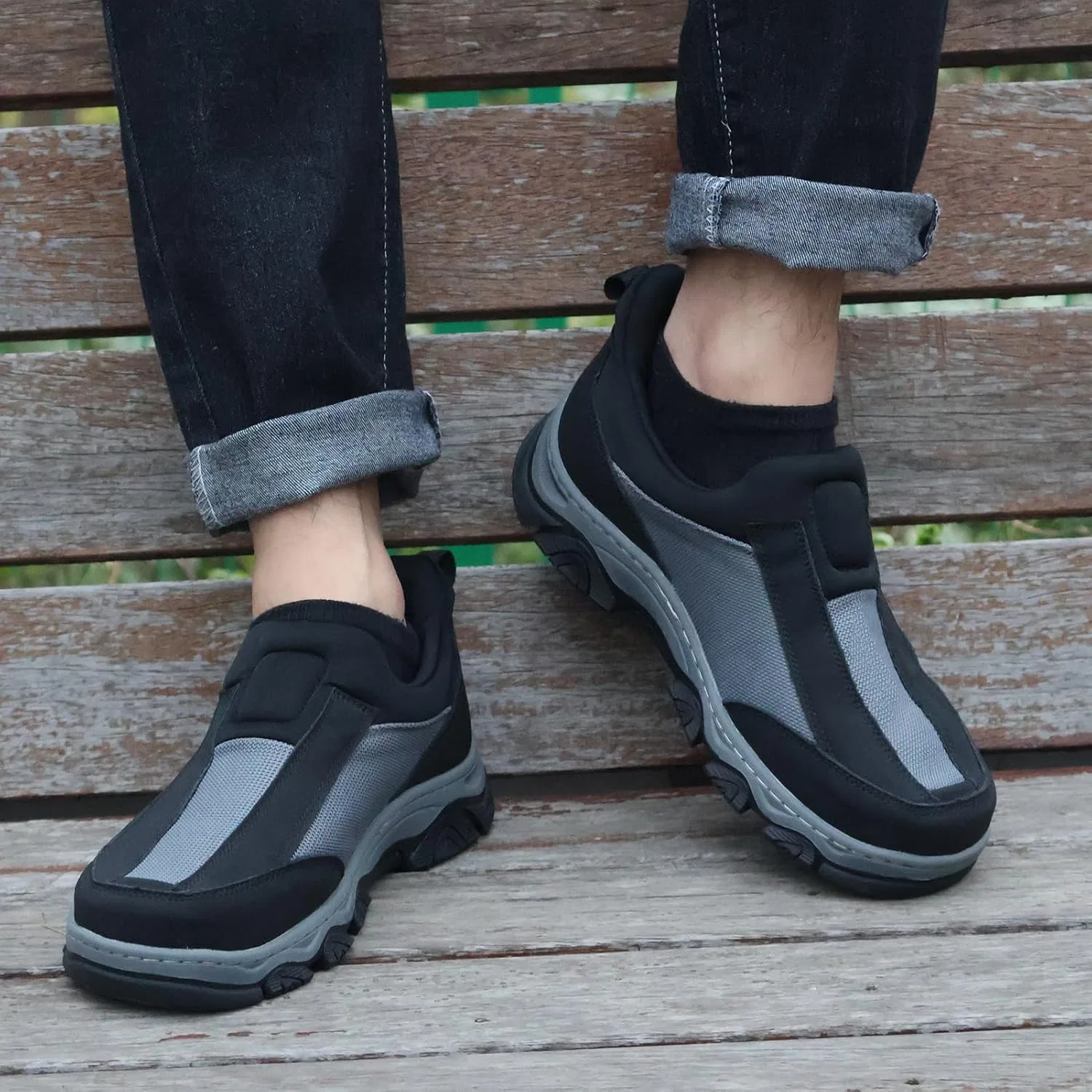 Мокасины мужские Slip-Ins, Black VOCECO — фото 3