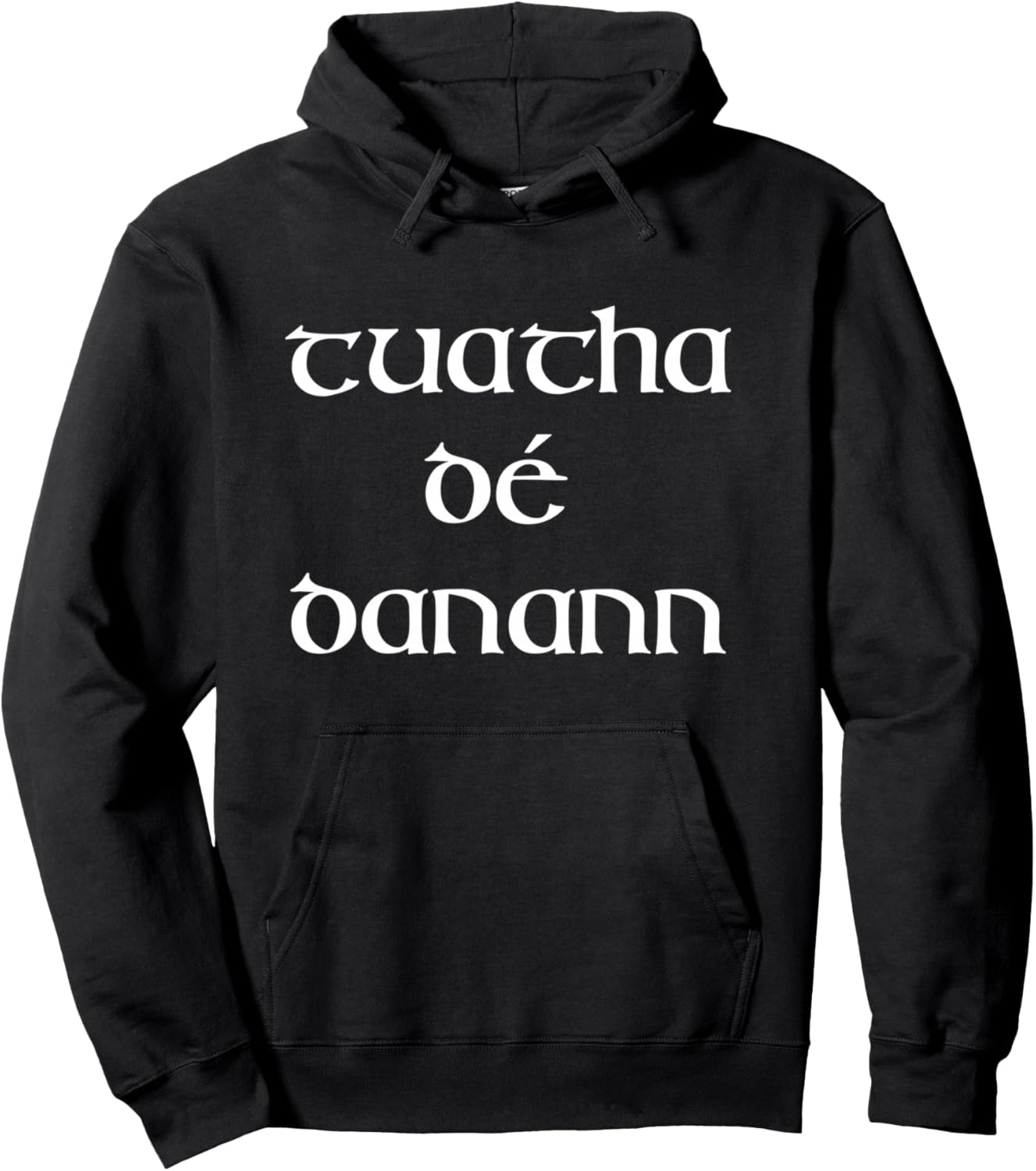 

Tuatha De Danann - Толстовка с капюшоном из языческой кельтской мифологии «Ирландские боги» Mount Clothious, черный