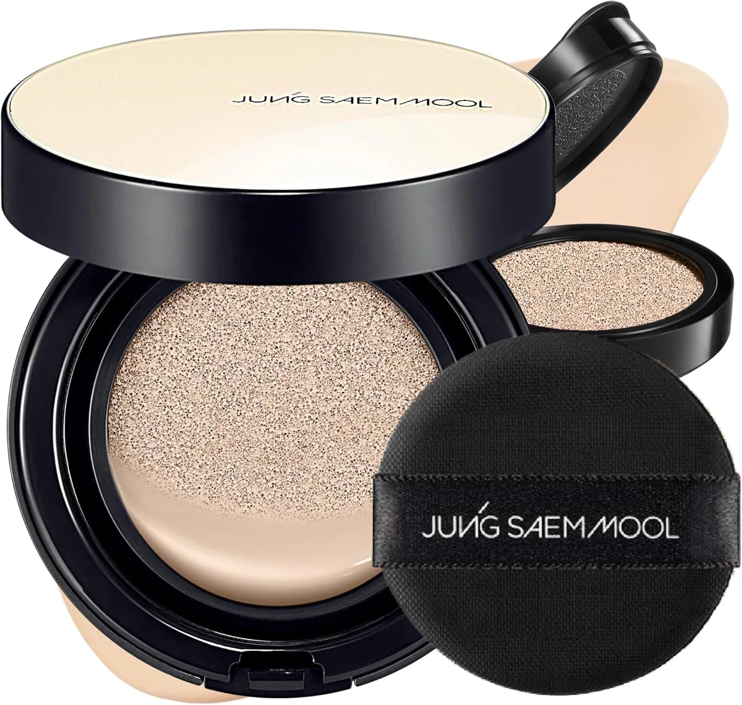 Тональный крем-пудра Jon Senmal Skin Noodle Cushion Fair Pink SPF50+ PA+++ 2 шт по 15 г