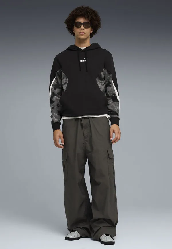 

Толстовка с камуфляжным принтом Puma, Black, Черный, Толстовка с камуфляжным принтом Puma, Black