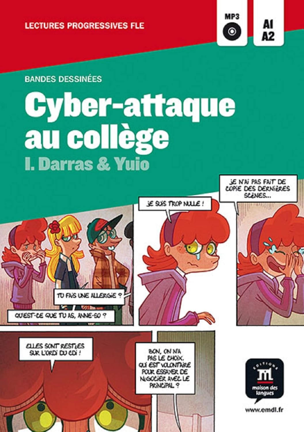 

Cyber-attaque au collège, Bandes Dessinées + CD: Cyber-attaque au collège, Bandes Dessinées + CD (DIFUSION CENTRO DE INVESTIGACION Y PUBLICACIONES DE IDIOMAS S.L.)