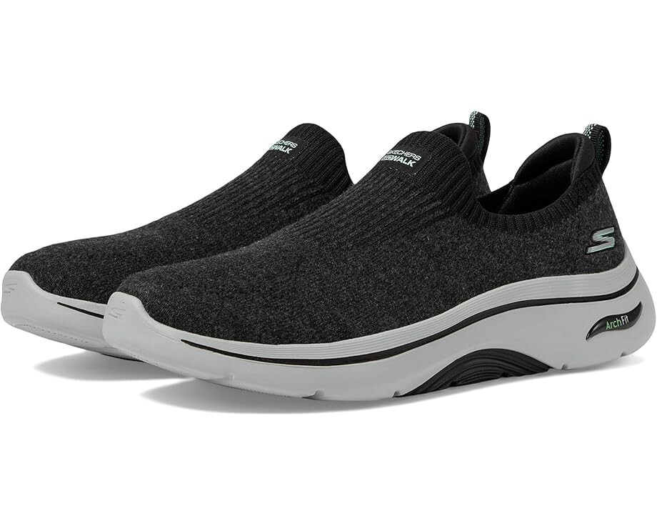 Кроссовки SKECHERS Performance Go Walk Arch Fit 2.0 Eliza, цвет Black/Mint