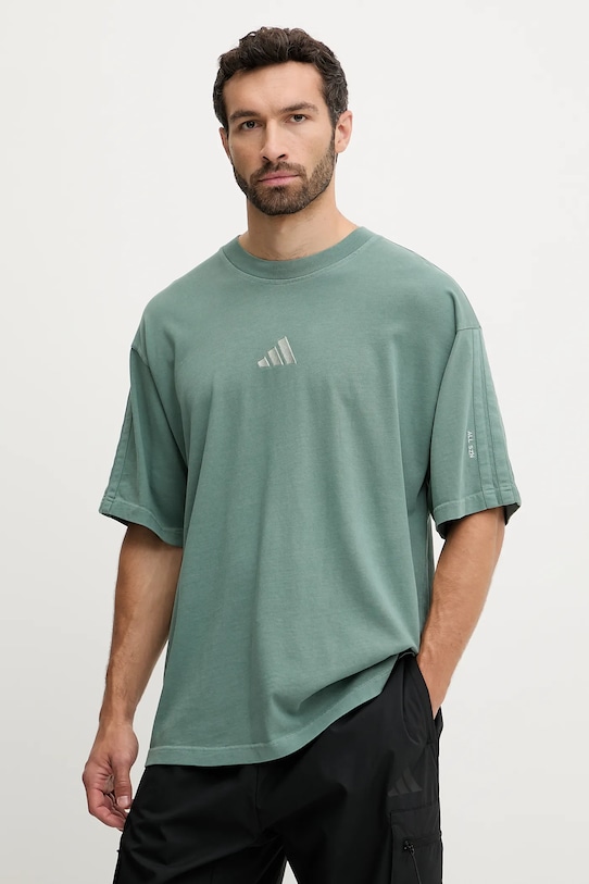 

Футболка хлопковая ALL SZN Adidas, бирюзовый