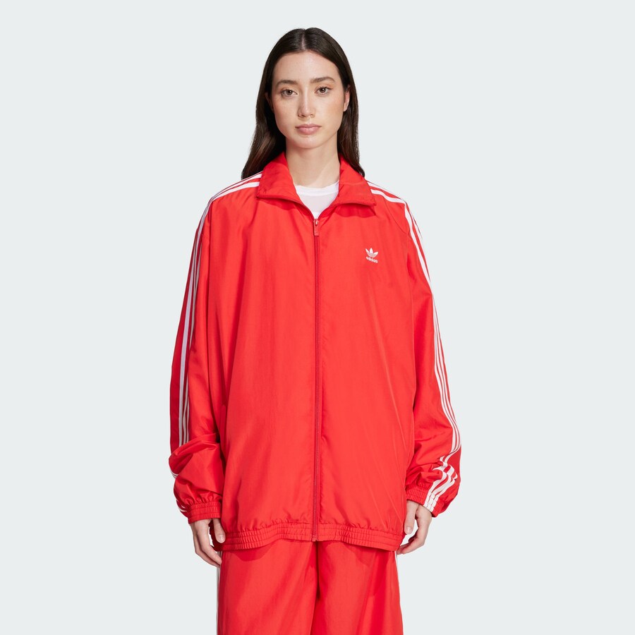 Межсезонная куртка ADIDAS ORIGINALS, красный — фото 2