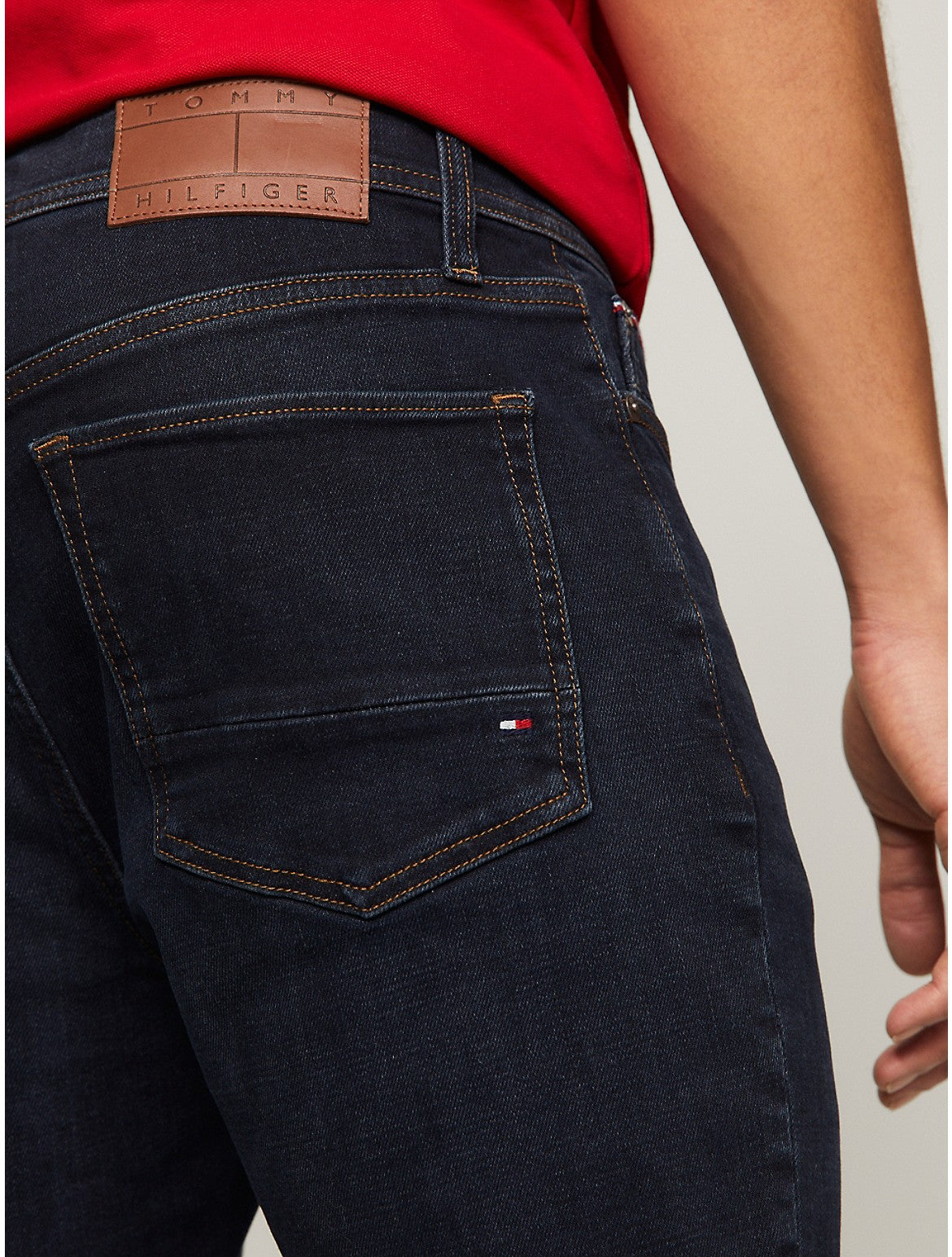 Мужские джинсы Tommy Hilfiger Indigo Wash Skinny Fit — фото 3