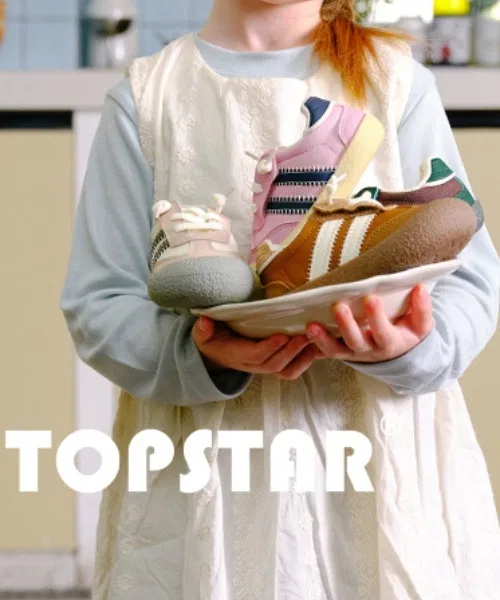 Детские кроссовки TOPSTAR с боковой полосой и липучкой — фото 4