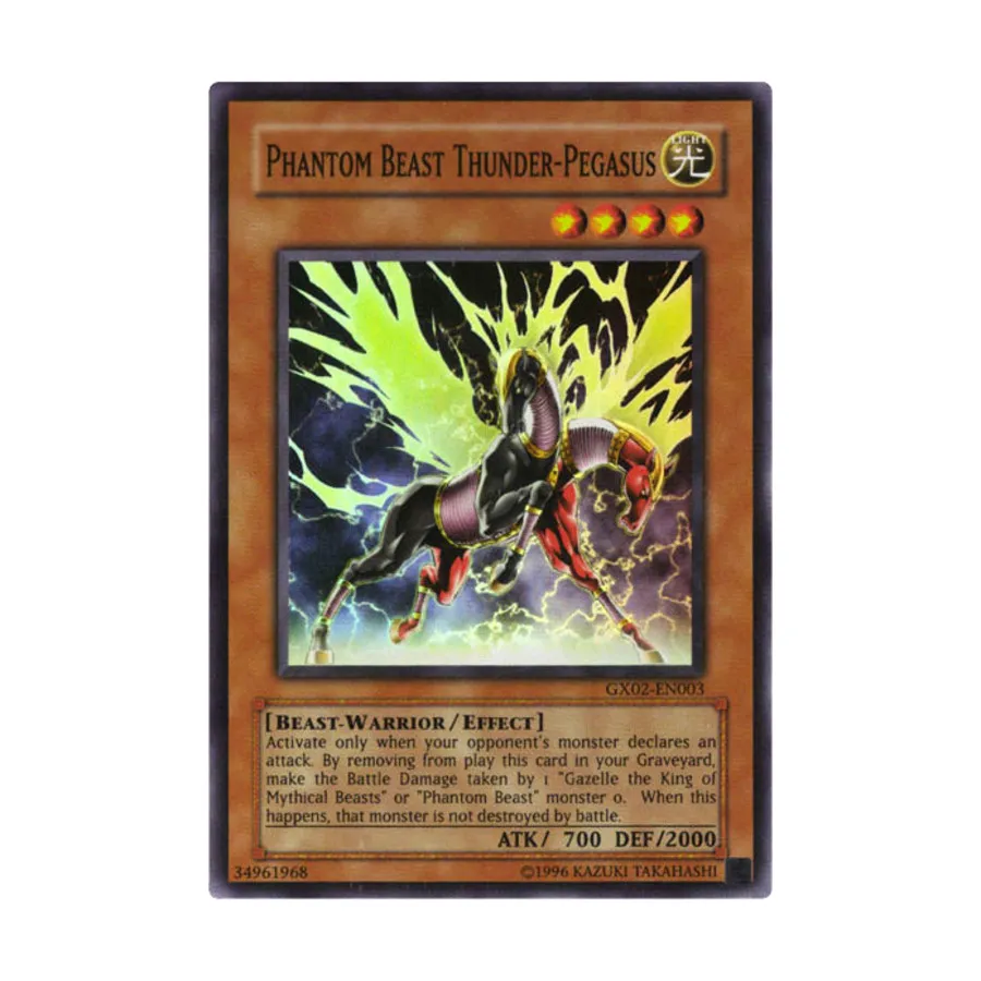 

CCG Призрачный зверь Гром-Пегас (Обычный), Yu-Gi-Oh - Gold Series 2 - Singles