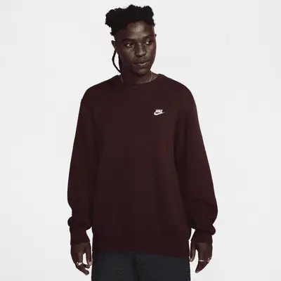 

Футболка Nike Club, цвет Burgundy Crush/White