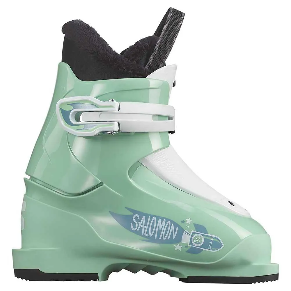 

Лыжные ботинки Salomon T1 junior alpine, зеленый