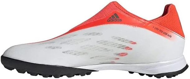 Кроссовки для бадминтона Adidas Unisex X, белый/красный — фото 3