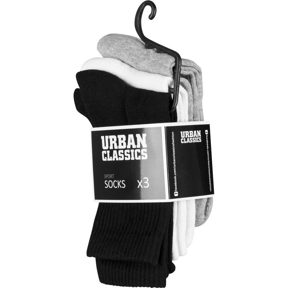 

Носки Urban Classics Sport 3 шт, черный