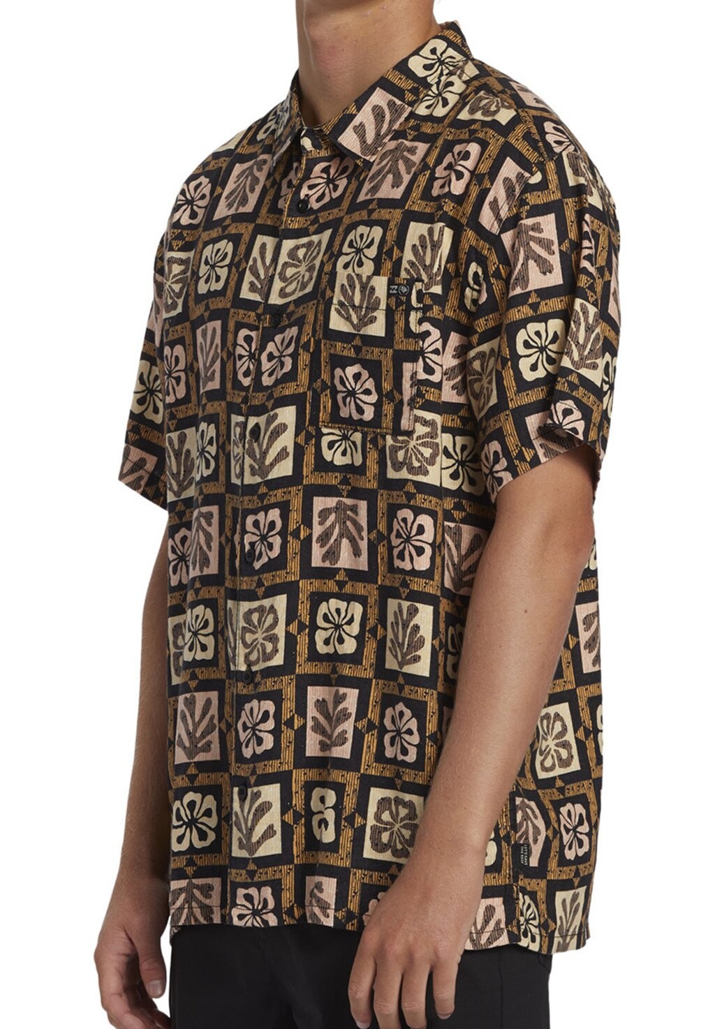 

Рубашка Tiki Reef Billabong, бежевая