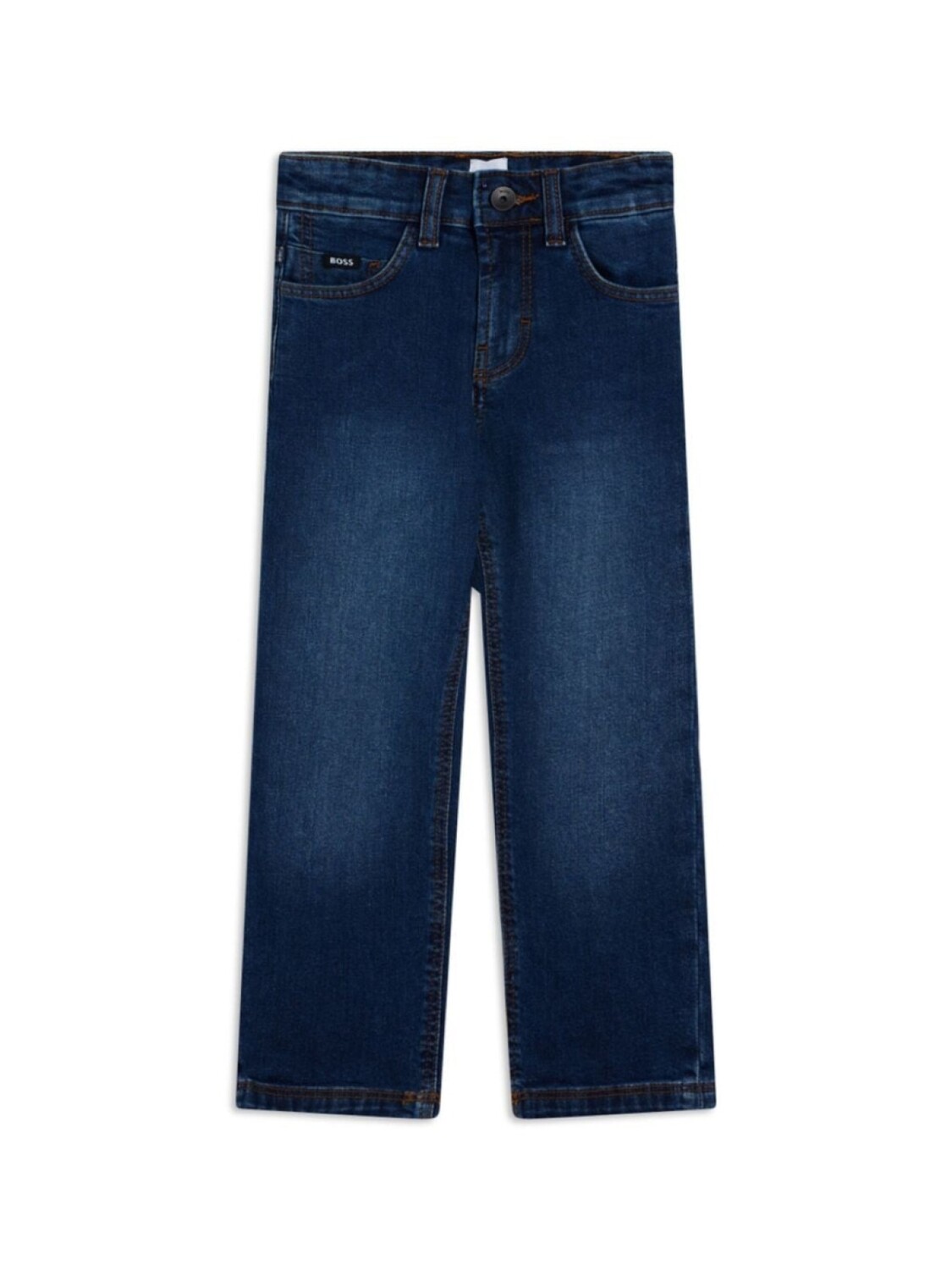 

BOSS Kidswear джинсы темного тона, синий