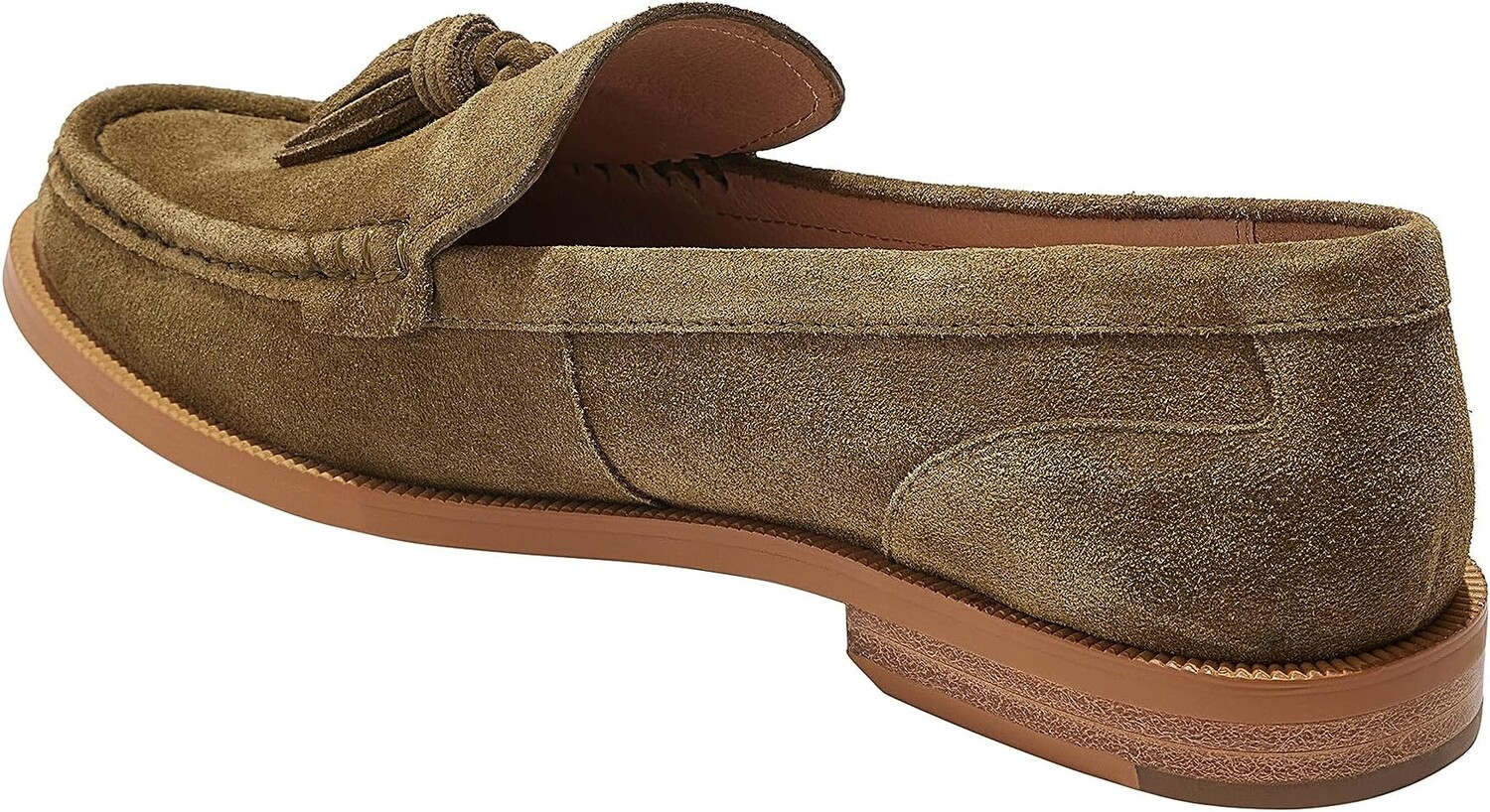 Лоферы Jack Rogers Wells Mid Heel, цвет Cafe Au Lait/Ivory — фото 4